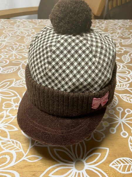 ミキハウス オリジナル　帽子　ニットキャップ　幼児　ssサイズ