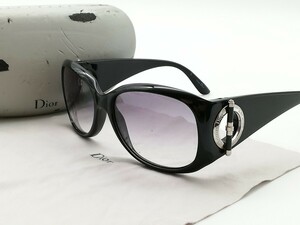 Christian Dior Christian Dior солнцезащитные очки черный чёрный D281B Logo 