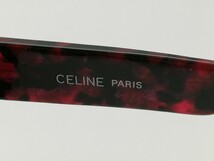 CELINE セリーヌ サングラス ロゴ CLF-688 レッド系_画像5