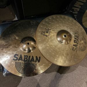 SABIAN シンバル 14/36cm Rock hats 2枚セット