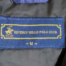 H7096AL BEVERLY HILLS POLO CLUB ビバリーヒルズポロクラブ サイズM 中綿ジャケット 中綿ジャンパー ネイビー 紺色 軽量 防寒 メンズ_画像6