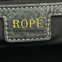 CD725cc ROPE' ロペ　ハンドバッグ ブラック 黒 レディース　ワンショルダーバッグ ショルダーバック_画像6