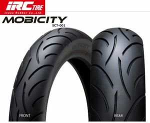 新品 IRC SCT-001 F110/90-13 R140/70-12 TL 前後セット