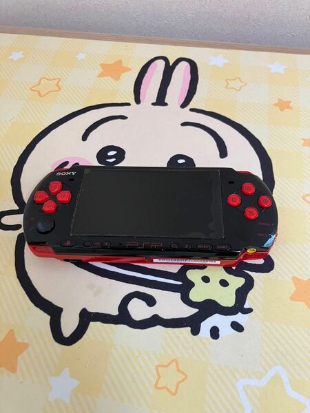 SONY PSP プレイステーションポータブル　ブラック　レッド　ブラック/レッド　本体のみ　3000