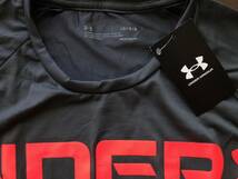 【既決USA】アンダーアーマー ★ UNDER ARMOUR@完売胸元&背中【UNDER ARMOUR】ロゴ入半袖【UA Men's Tech 2.0 Wordmark T-Shirt】Grey@@2XL_画像8