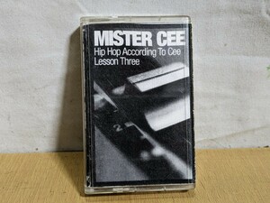 Tape Kingz カセットテープ MIXTAPE/DJ MISTER CEE ミスター・シー/Hip Hop According To Cee Lesson Three