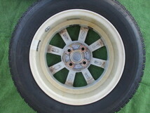 フィアット FIAT500 AGA TARGA 175/65R14 ブリザック 山あり 5.5J +35 PCD98 手渡し歓迎 (C2288)_画像10