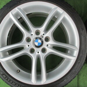 BMW純正 135i Mスポーツ 7.5J +49 8.5J +52 PCD120 225/40R18 255/35R18 手渡し歓迎 (C2317)の画像3