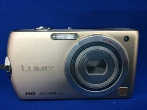 Panasonic パナソニック LUMIX DMC-FX70 コンパクトカメラ デジカメ デジタルカメラ ゴールド 広角24mm F2.2 ジャンク ケース付 管50573402