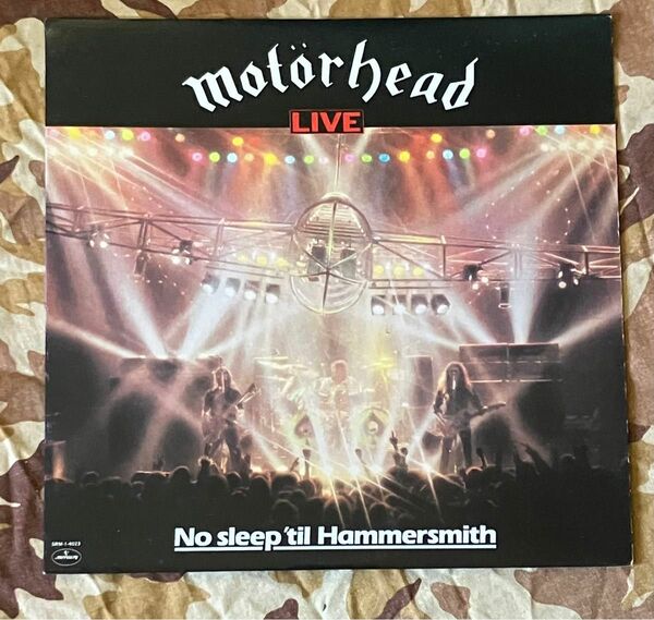 【US盤】Motorhead / No Sleep 'Til Hammersmith LP レコード