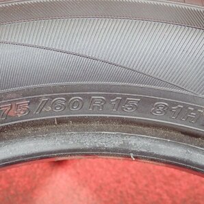 175/60R15● YOKOHAMA BLUEARTH-ES ES32/ 中古 ★ 2本(T-6021A)送料無料/沖縄別途の画像9