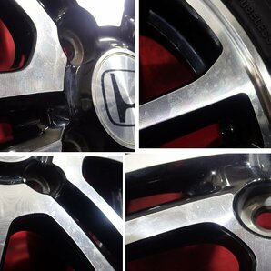 R14●【ホンダN-BOX純正：ブラックポリッシュ色】中古ホイール＋ラジアル155/65R14 B.S NEXTRY ★4本(TH-6028A)送料無料/沖縄配送不可の画像8