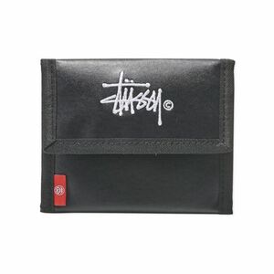 新品　付録　STUSSY ロゴ刺繍入りウォレット