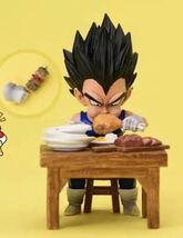 ドラゴンボール　孫悟空　ベジータ　大食いver. 　8.5cm フィギュア　レア　新品未使用　海外限定　希少　2体セット_画像3