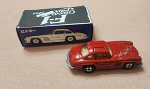 トミカ F19-3 ベンツ300SL ミハイルシューマッハ特注 Michael Schumacher 赤 中古 美品