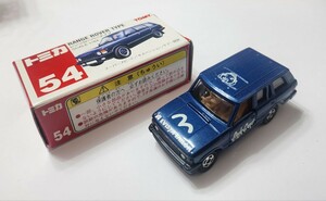 トミカ 54-7-4 RANGE ROVER TYPE レンジローバー タイプ A Evisya Tailor 箱付 中国製 イハレ