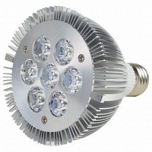 水槽 用 スポット ライト 電球 7LED 14W 青5/白2灯 口金 E26 アクアリウム 電球 照明 植物育成 水草 サンゴ 熱帯魚 観賞魚