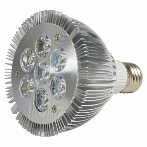 水槽 用 スポット ライト 14W 電球 7LED 白7灯 口金 E26 アクアリウム 電球 照明 植物育成 水草 サンゴ 熱帯魚 観賞魚