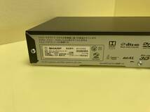 SHARP シャープ BDレコーダー BD-NT2000 3番組同時録画 HDDは交換中古品2TB(使用時間33568h) 整備済完全動作品(1ヶ月保証) 比較的美品_画像4