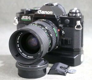 １円～【フィルムカメラ】キャノン CANON AE-1 PROGRAM カメラボディー FD 35-70 1:4 レンズ 一眼レフカメラ