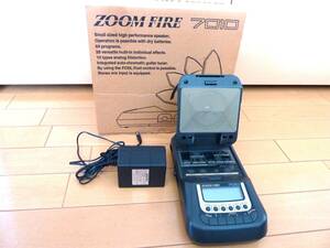 Zoom FIRE 7010 スピーカー付マルチエフェクター トラベル 小型アンプ USED