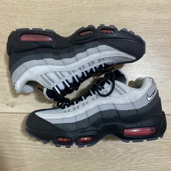 新品 未使用 Nike ナイキ エアマックス95 鯉 "ピュアプラチナム"