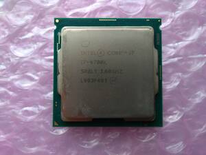 ジャンク品、Intel Core i7-9700K 3.6GHz/SRELT/8C8T/TDP95W/Coffee Lake/LGA1151(Intel第9世代)、ジャンク/動作不安定