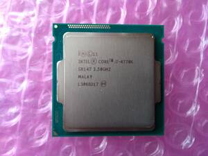 Intel Core i7-4770K 3.5GHz/SR147/4C8T/TDP84W/Haswell/LGA1150(Intel第4世代)