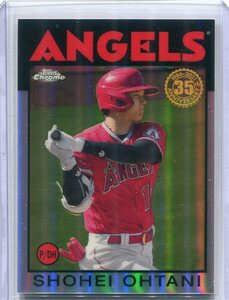 2021 Topps Chrome 1986 86BC-9 Shohei Ohtani インサート カード 大谷翔平