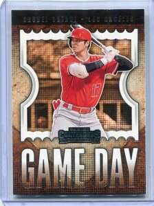 2020 Panini Contenders Game Day GD-4 Shohei Ohtani インサート カード 大谷翔平