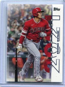 2022 Topps UK Edition Career Year CY-8 Shohei Ohtani 大谷翔平