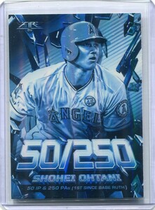 2020 Topps Fire Shattering Stats Blue Chip SS-13 Shohei Ohtani 大谷翔平