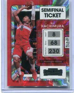 2021-22 Panini Contenders Semifinal Ticket 91 Rui Hachimura 八村塁 99枚限定