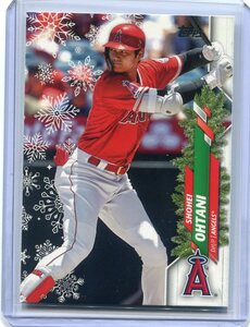 2020 Topps Holiday WalMart Mega Box HW26 Shohei Ohtani 大谷翔平 ベースカード