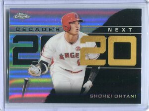 2020 Topps Chrome Update Series Decade's Next DNC-18　Shohei Ohtani インサート 大谷翔平