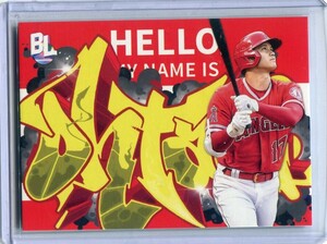 2023 Topps Big League Roll Call Wildstyle Edition RC-3 Shohei Ohtani 大谷翔平