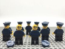 SS3　レゴ　ミニフィグ　警察官・両面顔あり　10個セット　新品未使用　LEGO社純正品_画像2