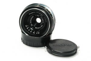 [** rare beautiful goods **] Nikon Nikon W-NIKKOR 2.8cm F3.5 S mount black black y1109