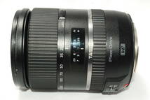 ★外観美品★TAMRON 28-300 F/3.5-6.3 Di VC PZD キヤノン EFマウント用 【Kenko MC SKYLIGHT［1B］67mm レンズフィルター付】y1134_画像4