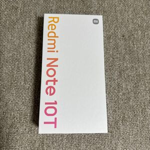 Redmi Note 10T 6.5インチ メモリー4GB ストレージ64GB レイクブルー