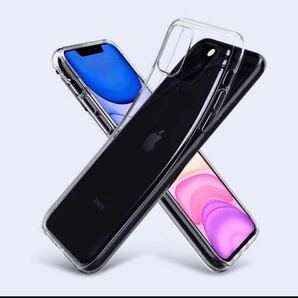 iPhone11 TPU 衝撃吸収 防水 クリア ケースの画像2