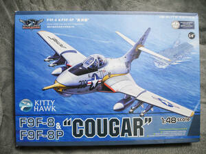 キティホーク1/48★F9F-8 クーガー(F9F-8P)　 KH80127