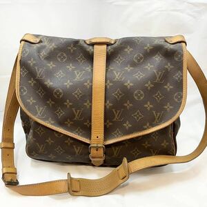 ルイヴィトン モノグラム ソミュール35 M42254 LOUIS VUITTON ショルダーバッグ 斜め掛け MT-207 