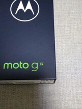 Motorola moto g13 ラベンダーブルー XT2331-3 SIMフリー モトローラ 未使用_画像4