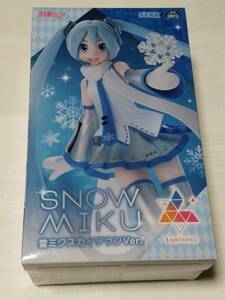 送料込 初音ミク フィギュア SNOW MIKU Luminasta 雪ミク スカイタウンver 未開封新品
