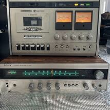 AKAI アカイ GXC-510D カセット デッキ 音響 オーディオ SONY ソニー YJ-200 レシーバーアンプ _画像1