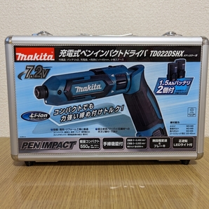 新品 マキタ TD022DSHX【ケースのみ】充電式ペンインパクトドライバー用 makita（バッテリー BL0715、充電器 DC07SB、本体なし）TD022DZの画像3