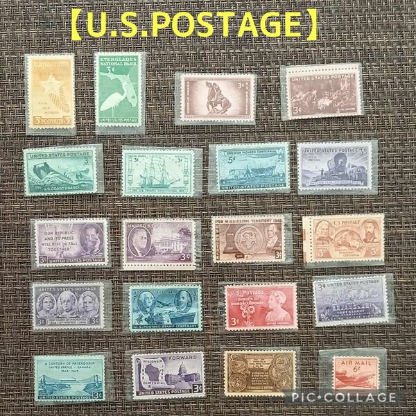 【U.S.POSTAGE 】外国切手