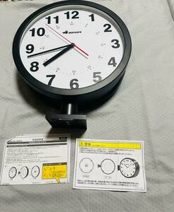 ボノックス BONOX ダブルフェイス ウォールクロック S82429BK 両面時計