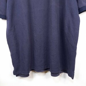 ラルフローレン ポロシャツ 半袖 刺繍 ビッグポニー ラガー USA ネイビー 紺色 XLの画像3